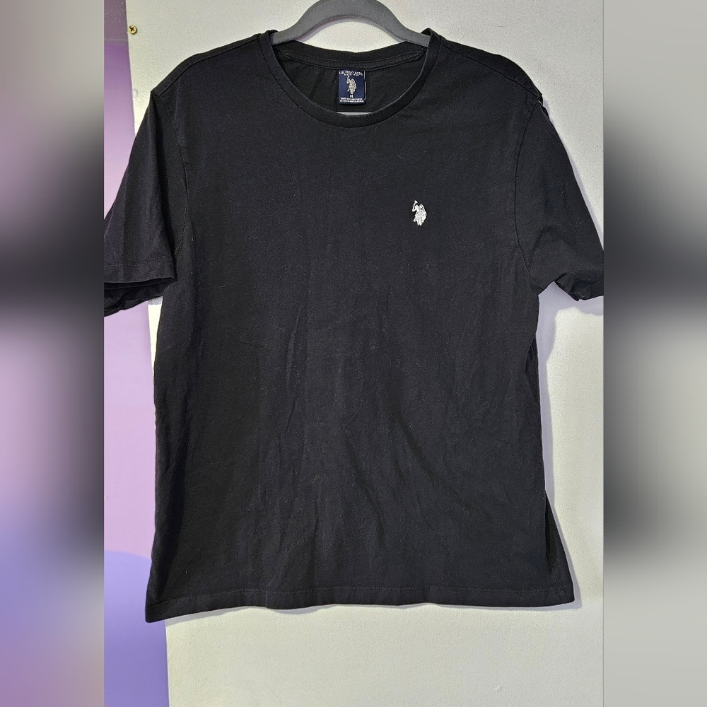 U.S. Polo Assn. Black Short Sleeve Tee